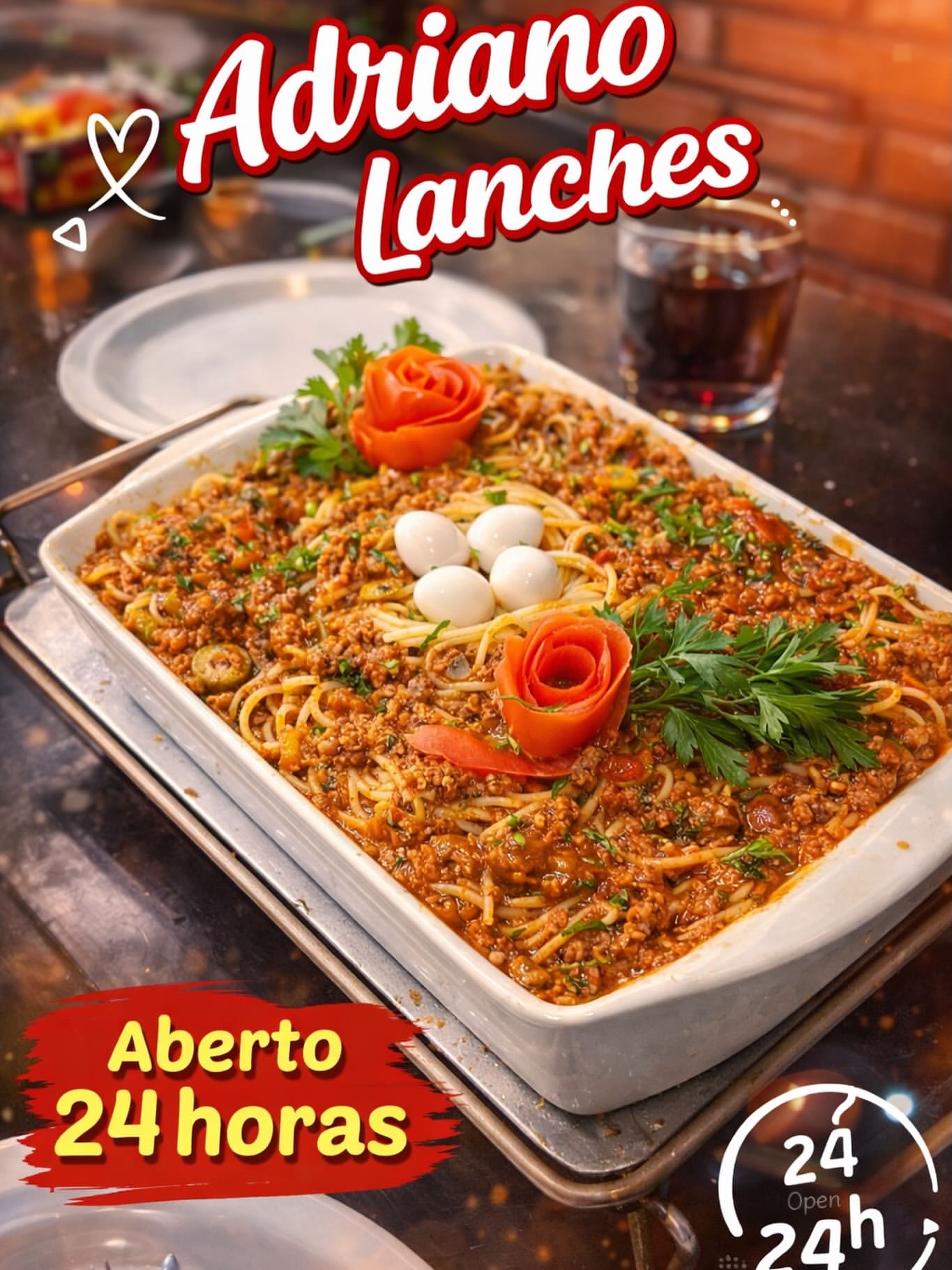 Porção de frango do Adriano Lanches
